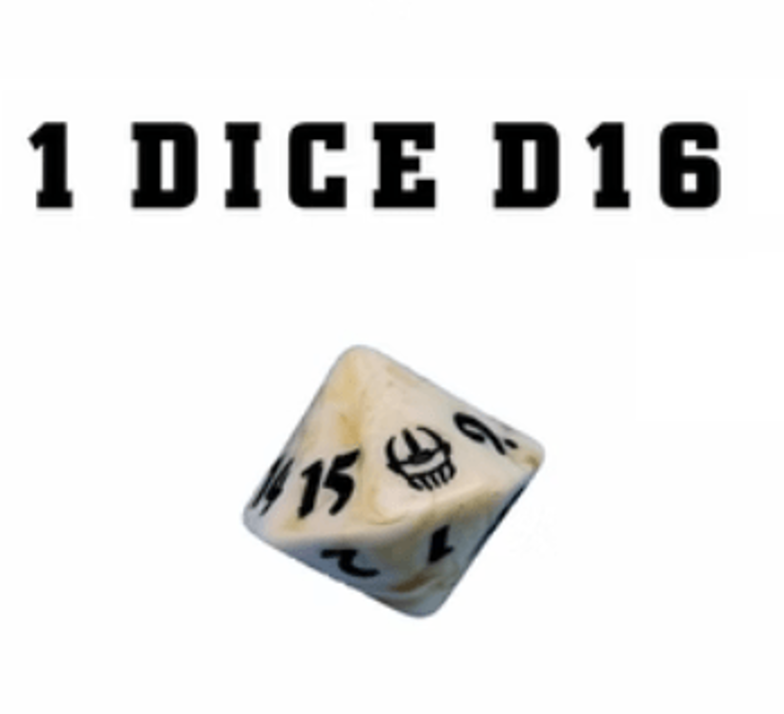 1 dado d16 - Chibi Bowl