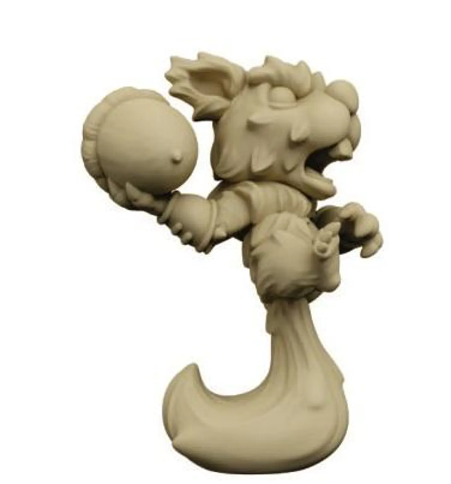 Akhorne - Squirrel - Chibi Bowl