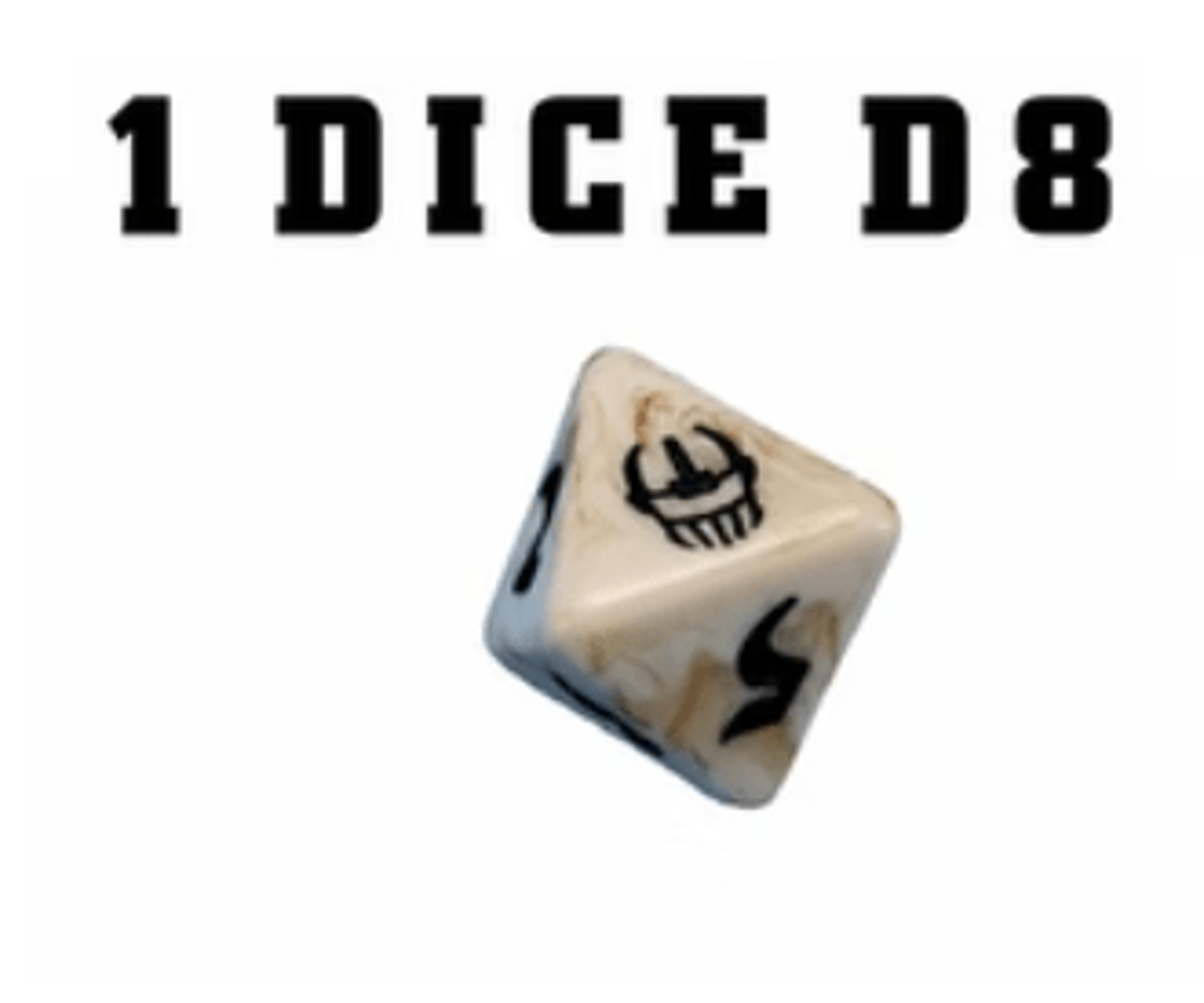 1 dado d8 - Chibi Bowl