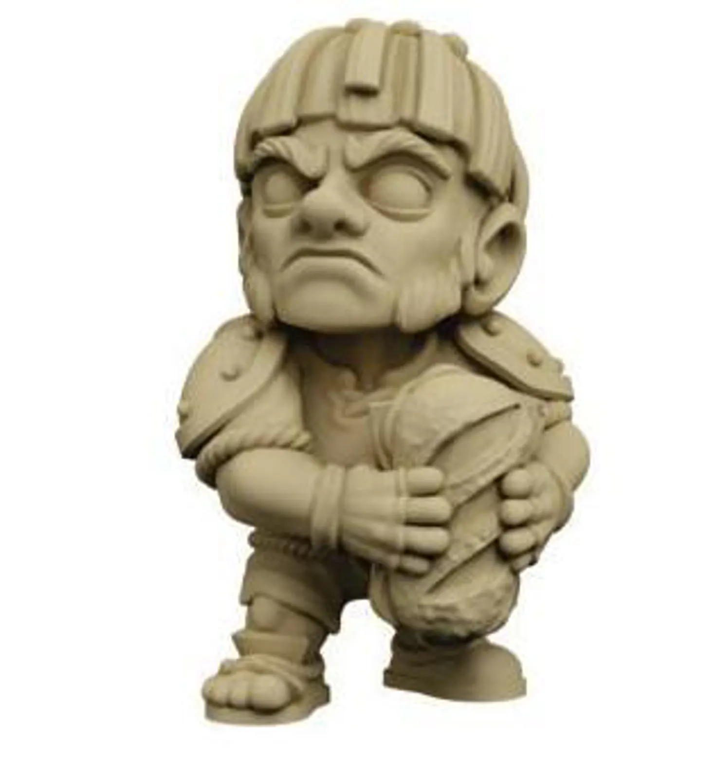 Halfling 02 - Chibi Bowl