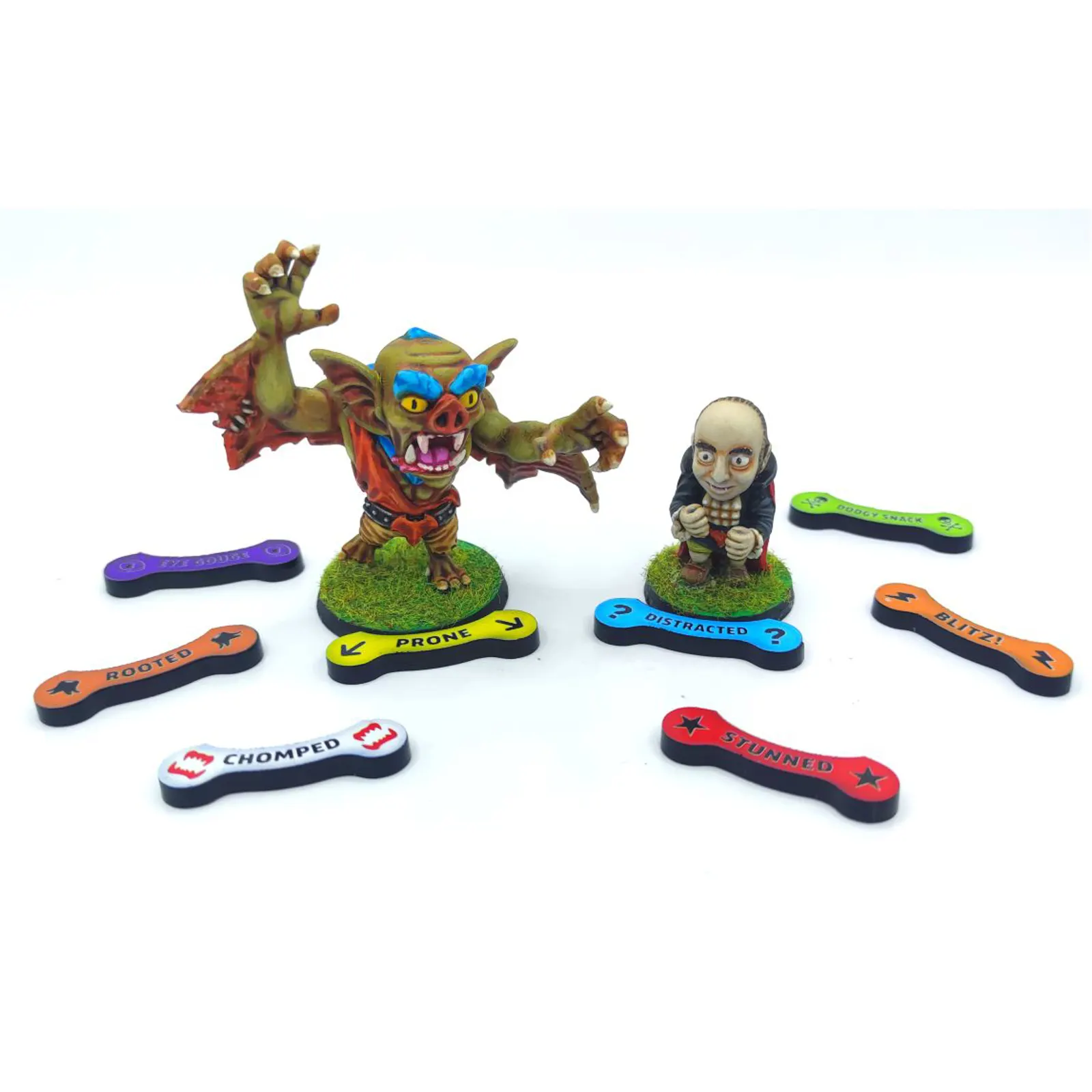 Tokens Estados de Jugadores compatible con Blood Bowl