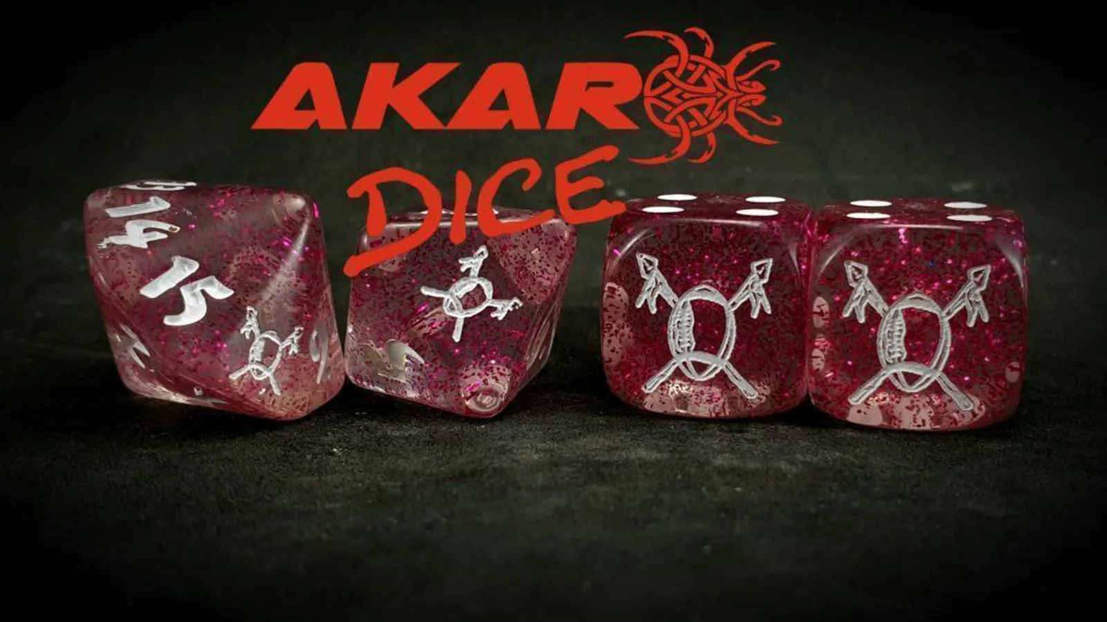 Pack compatible con Blood Bowl RACIAL D6, D8, D16